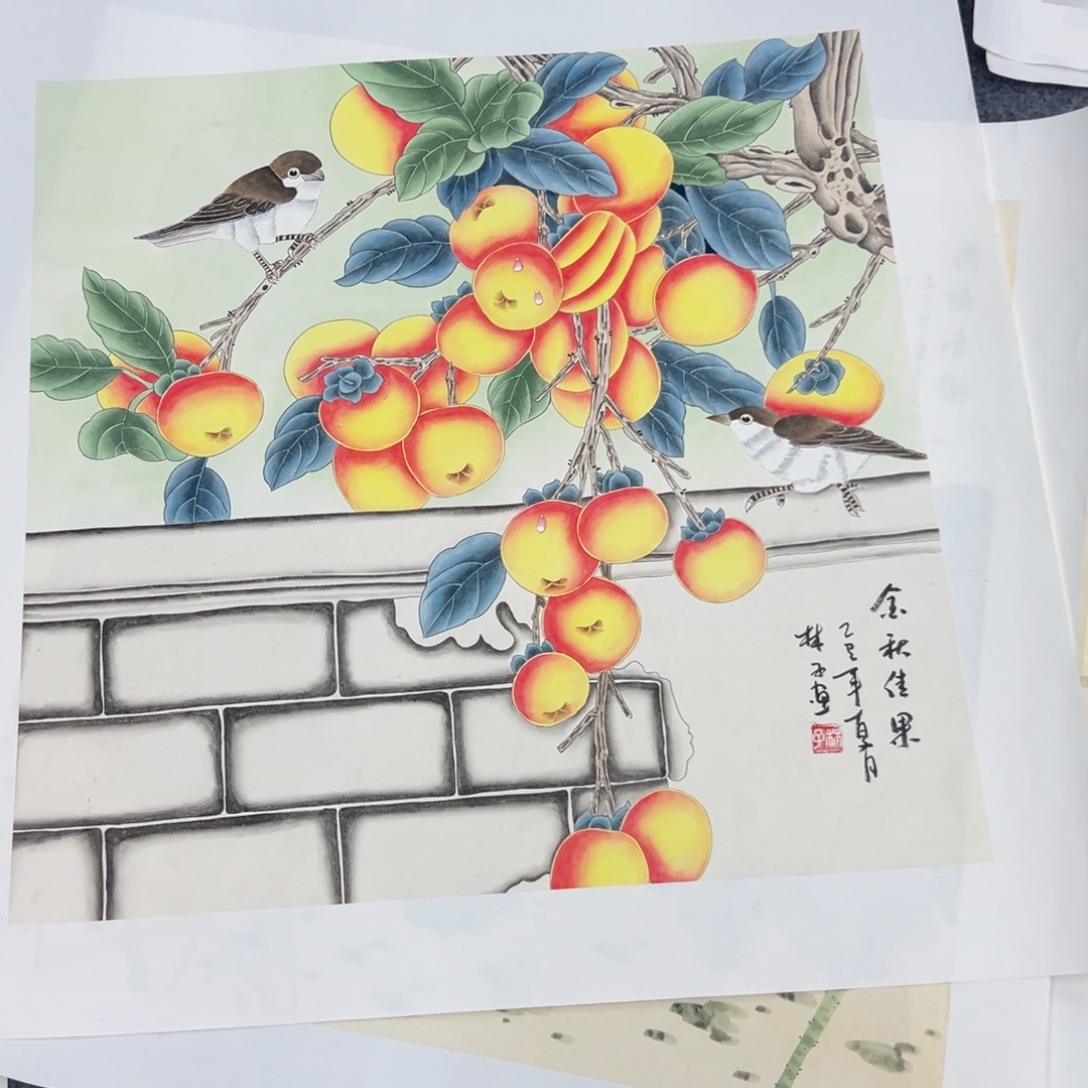 国画国画纯手绘作品