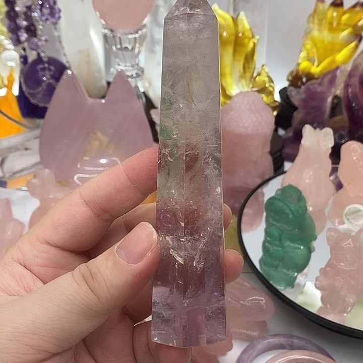 摆件水晶未镶嵌水晶有瑕