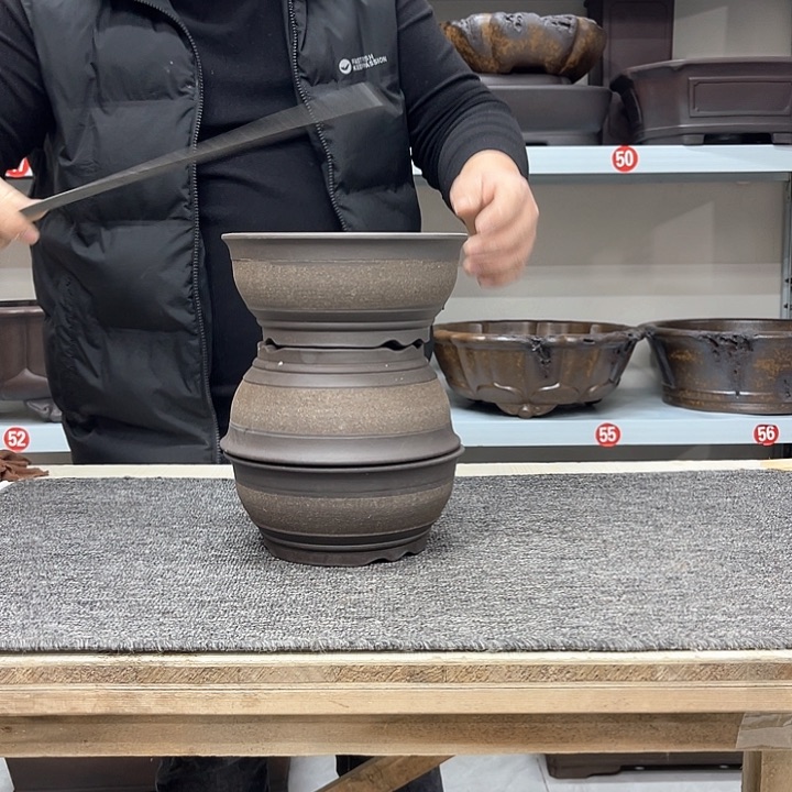 紫砂花盆紫砂等传统