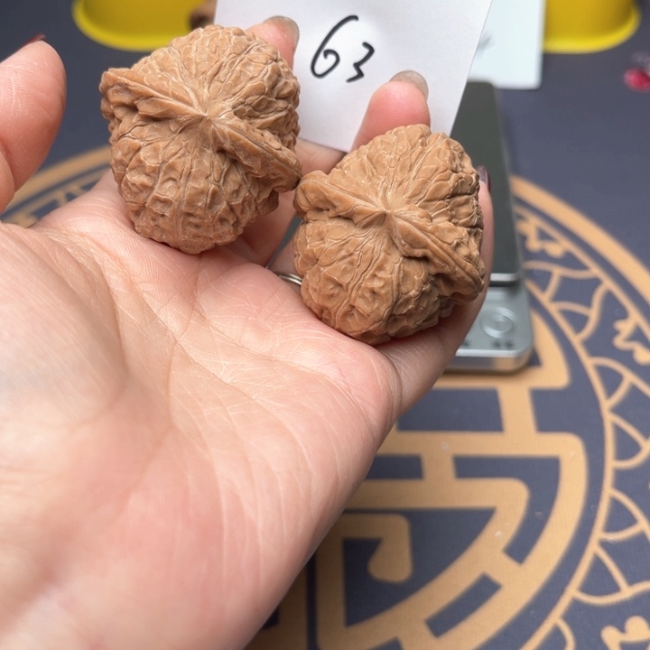 文玩核桃把件39南瓜墩