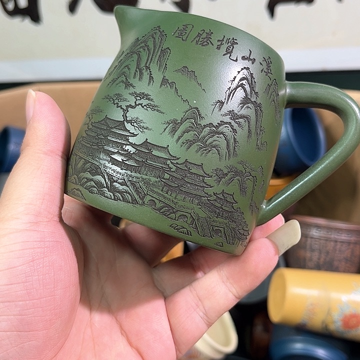 茶杯紫砂全手工紫砂主人杯