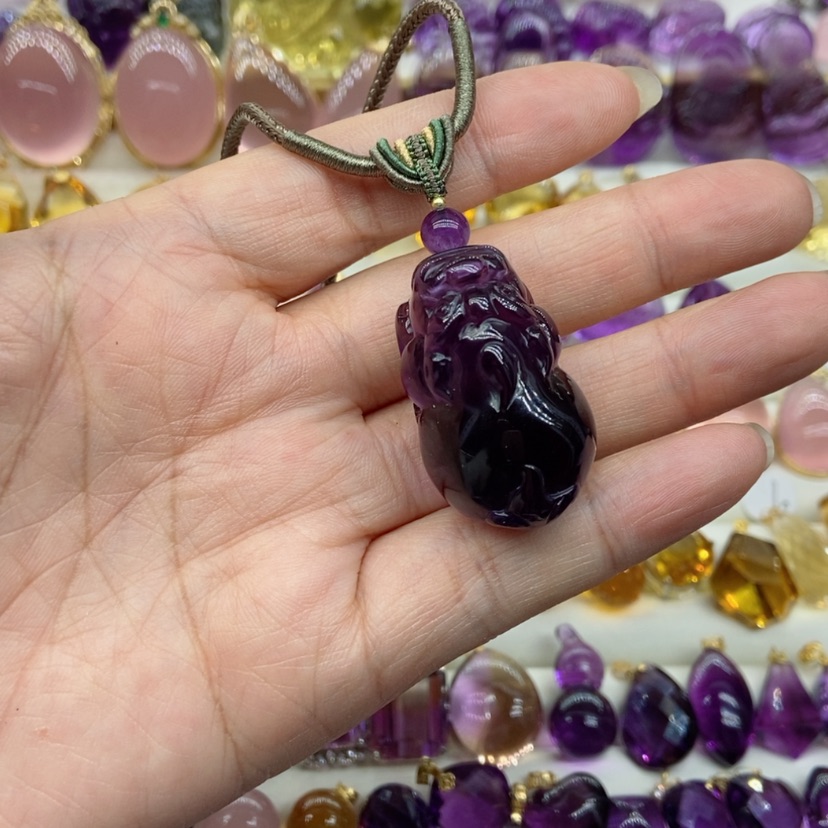 【闪购商品】水晶水晶吊坠未镶嵌