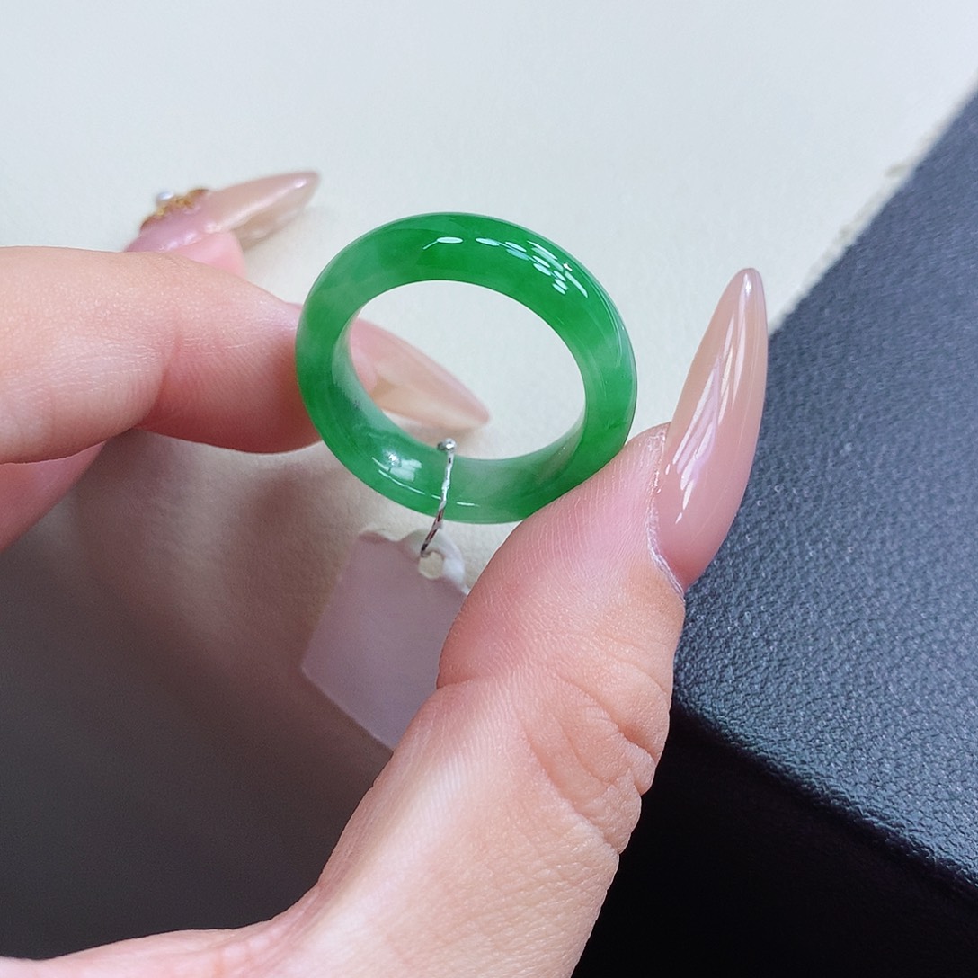 未镶嵌戒指翡翠16号