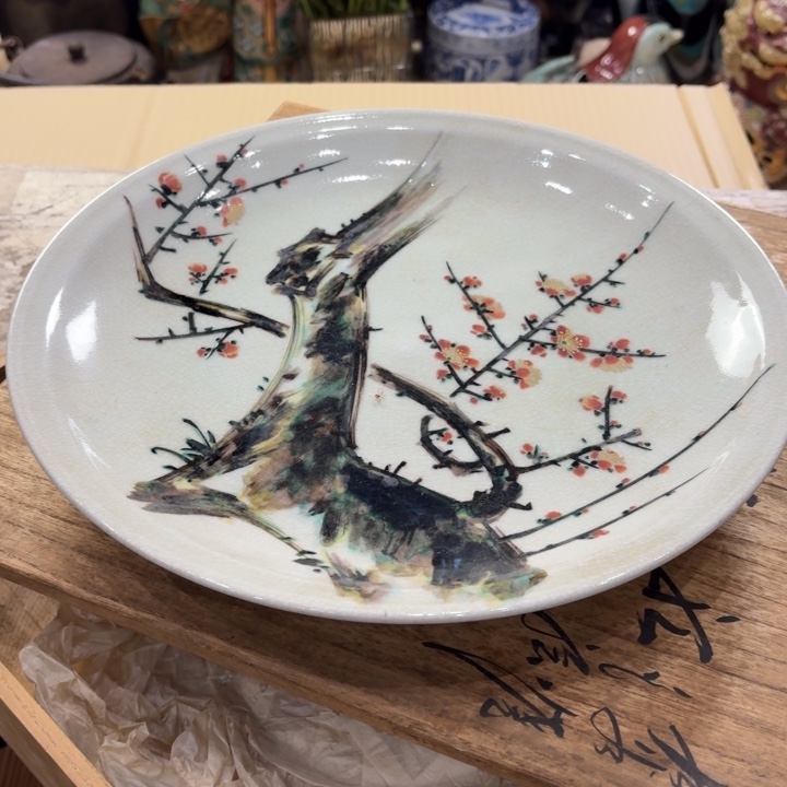 陶瓷古美术置物摆件