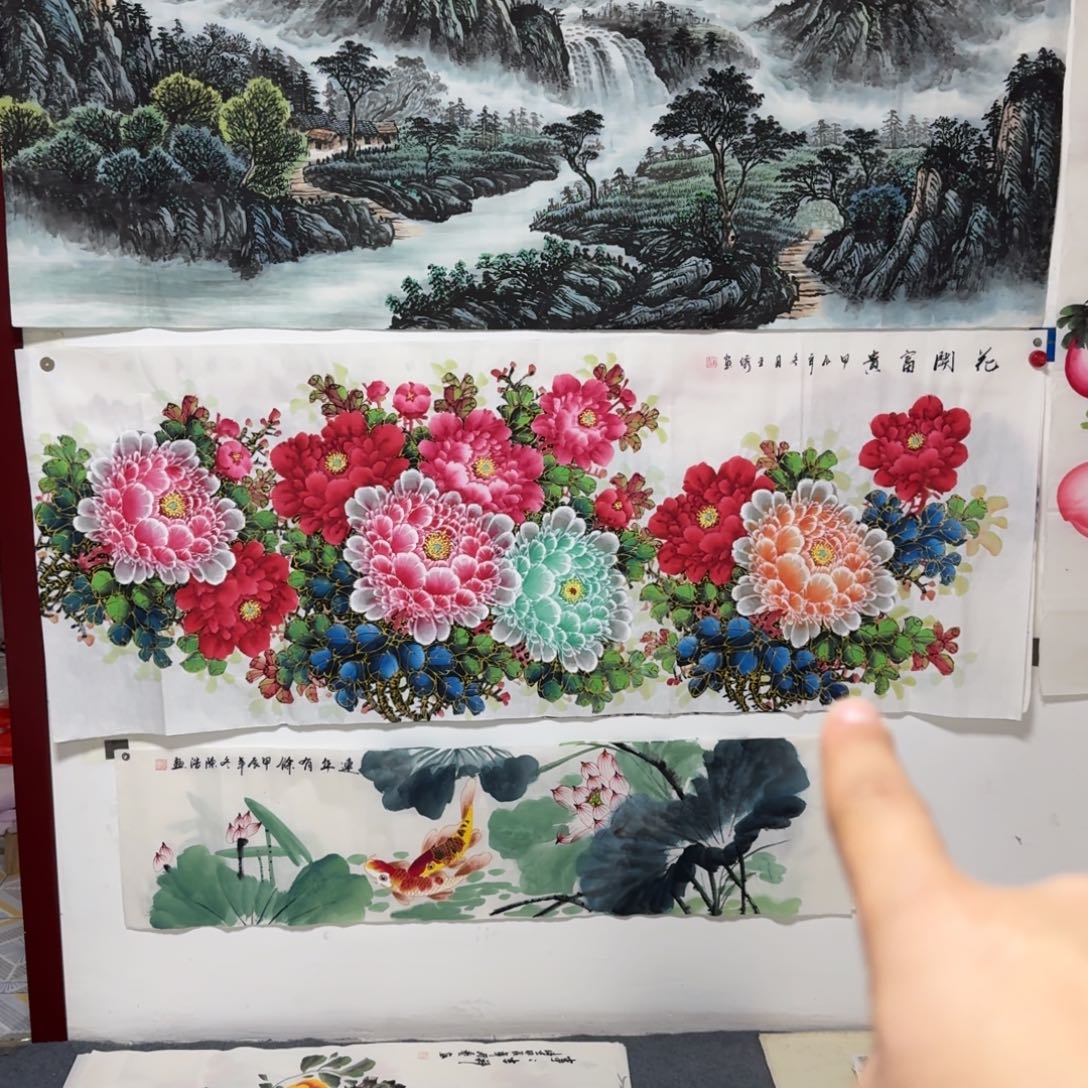 国画晓彤美术馆直播间