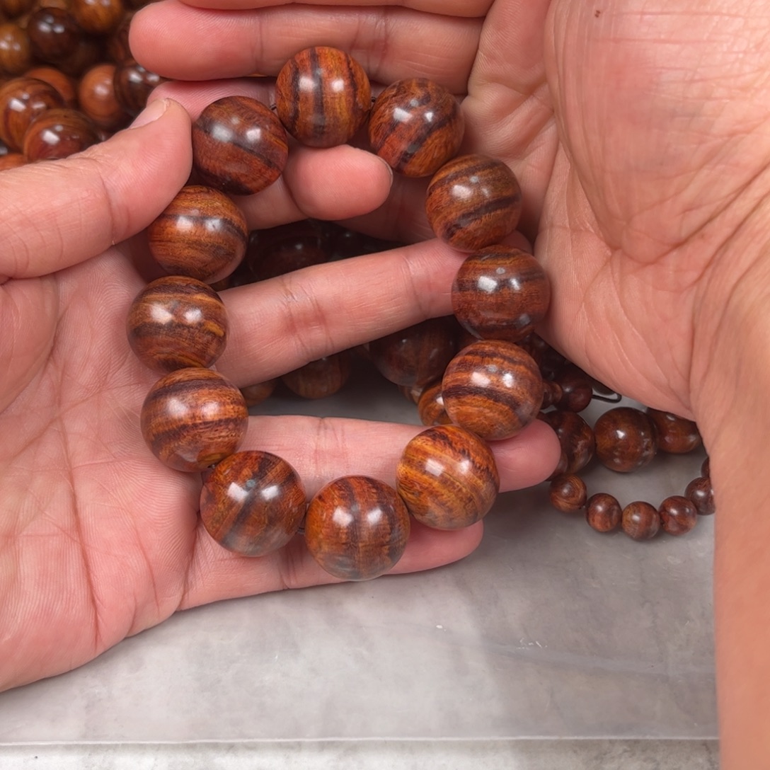 王***）手串/手链黄花梨/降香黄檀