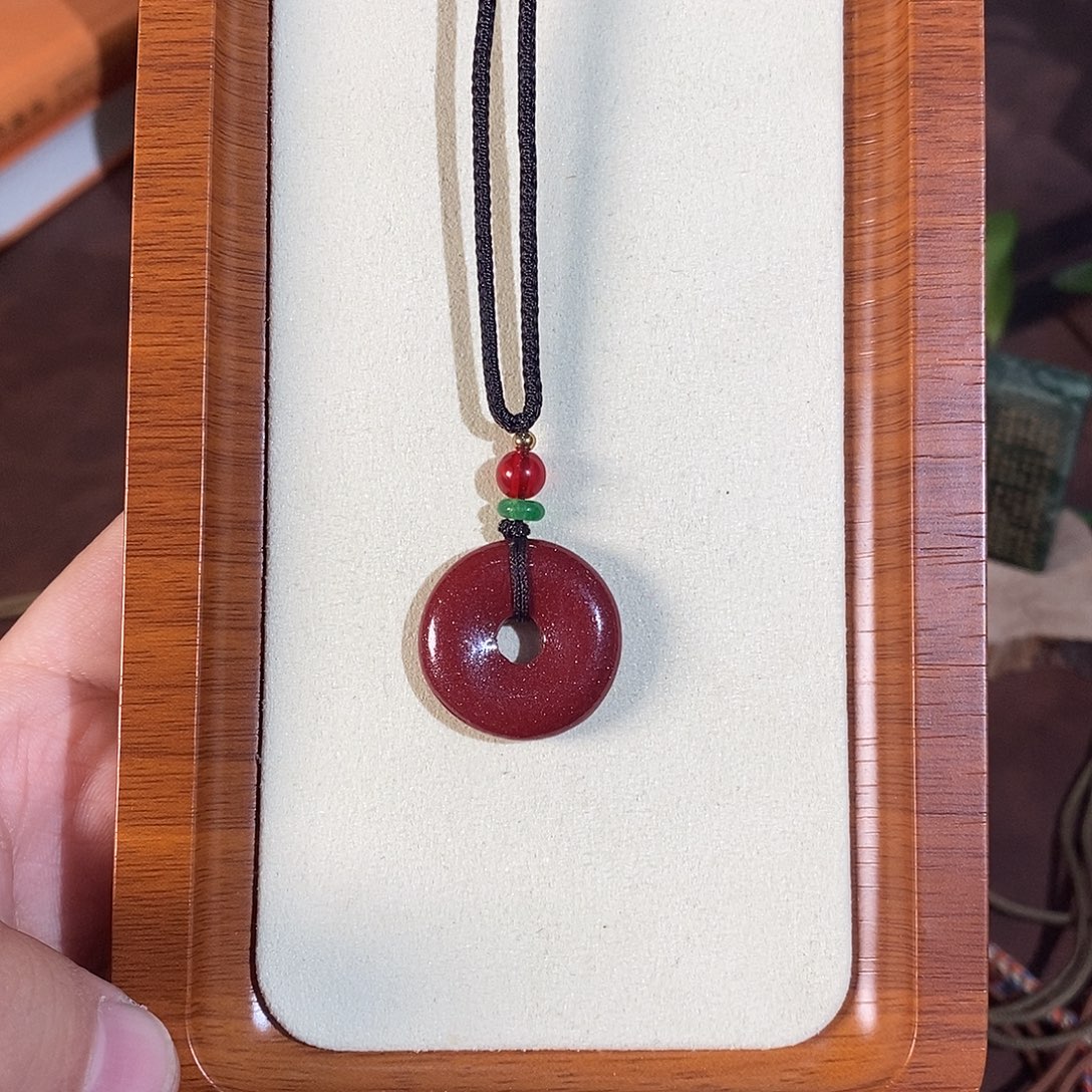 和田玉未镶嵌颈饰055