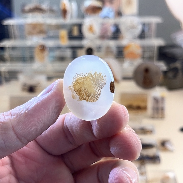 玛瑙/玉髓未镶嵌吊坠(不含链)