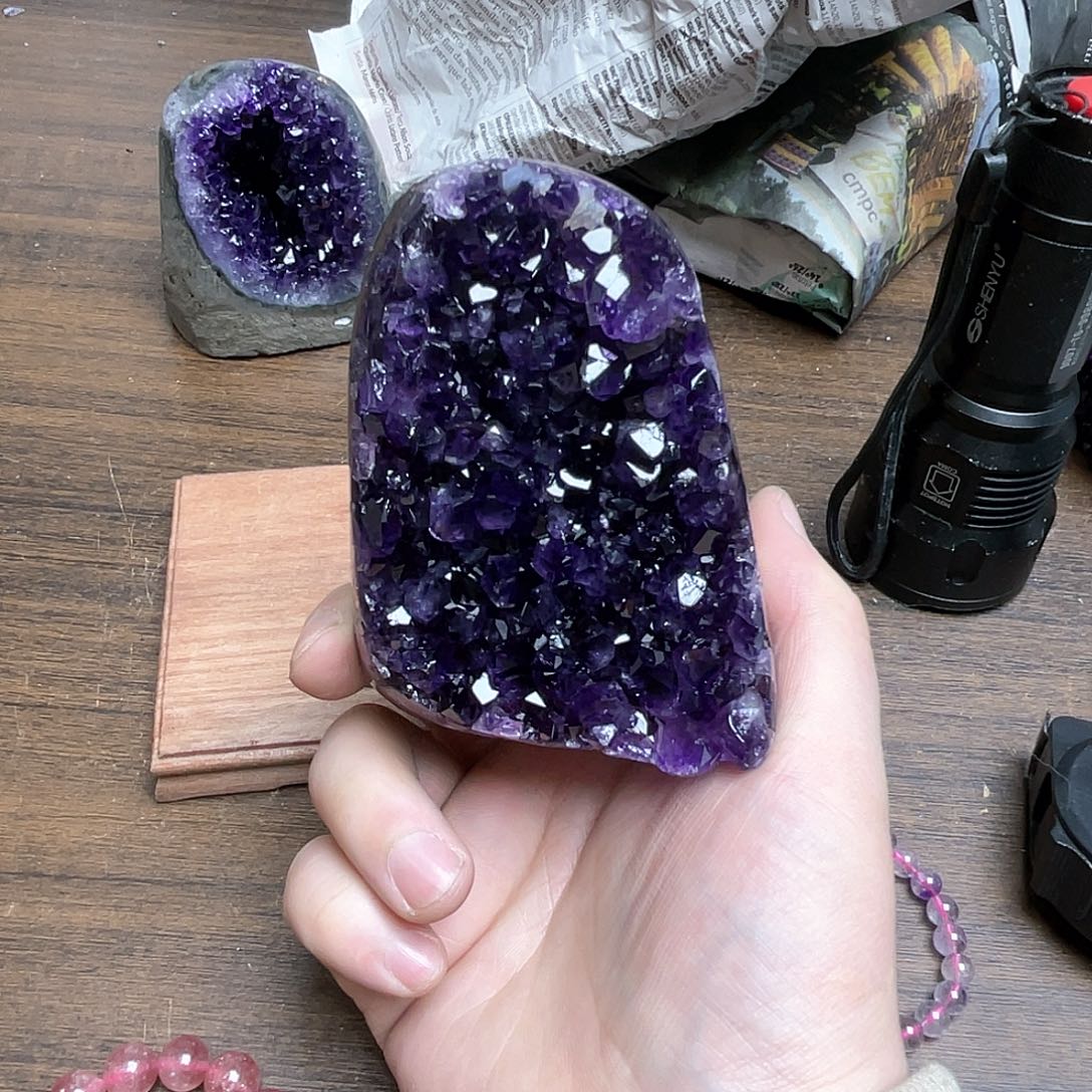 紫晶大型摆件（非配饰）未镶嵌