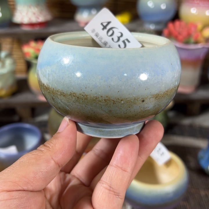 口6 手工花盆满30包邮