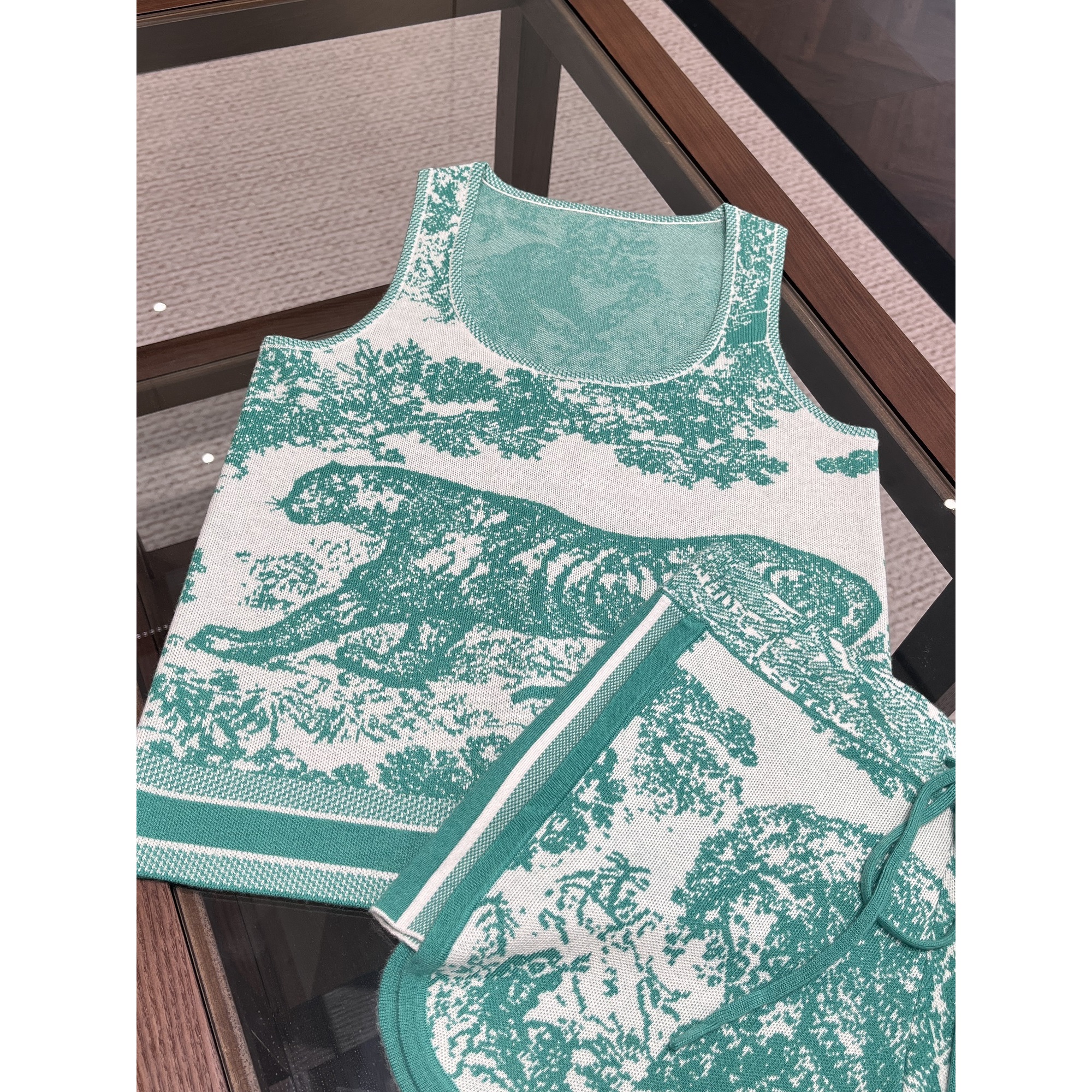 JISI 24丛林系列背心短裤套装-TZ24214