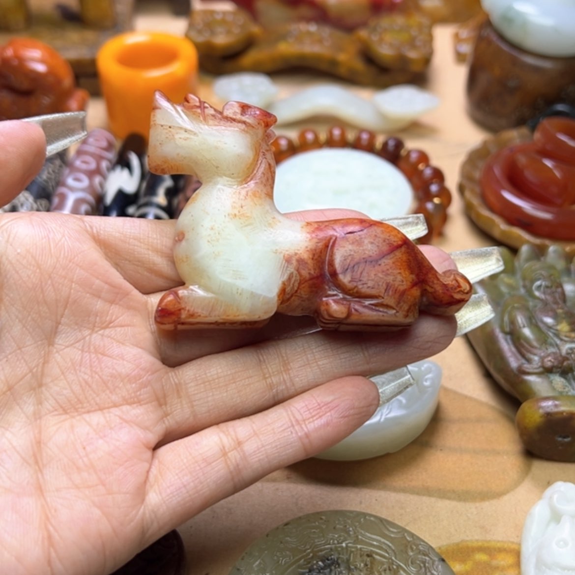 【闪购商品】蛇纹石玉颈饰未镶嵌