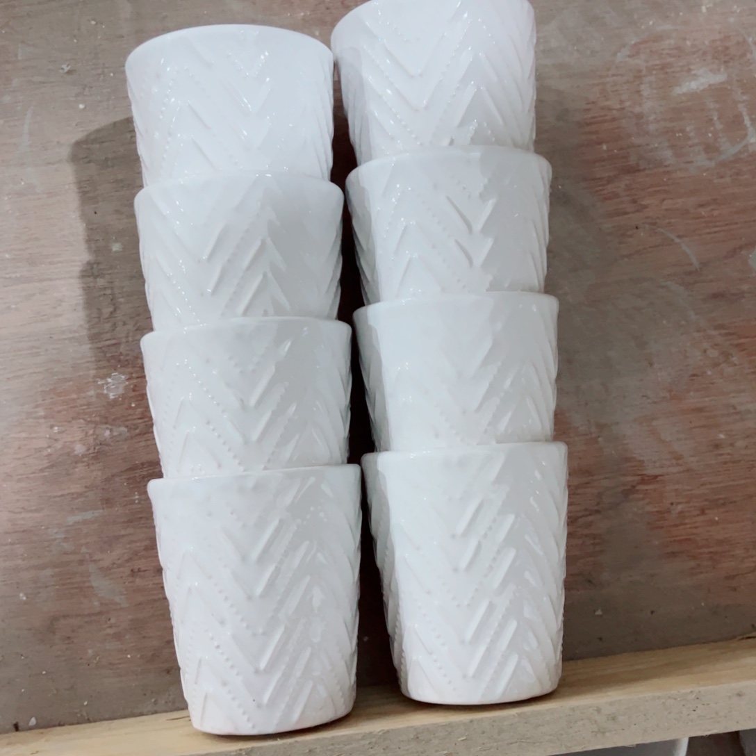 有孔，陶瓷花盆满10米包邮发货