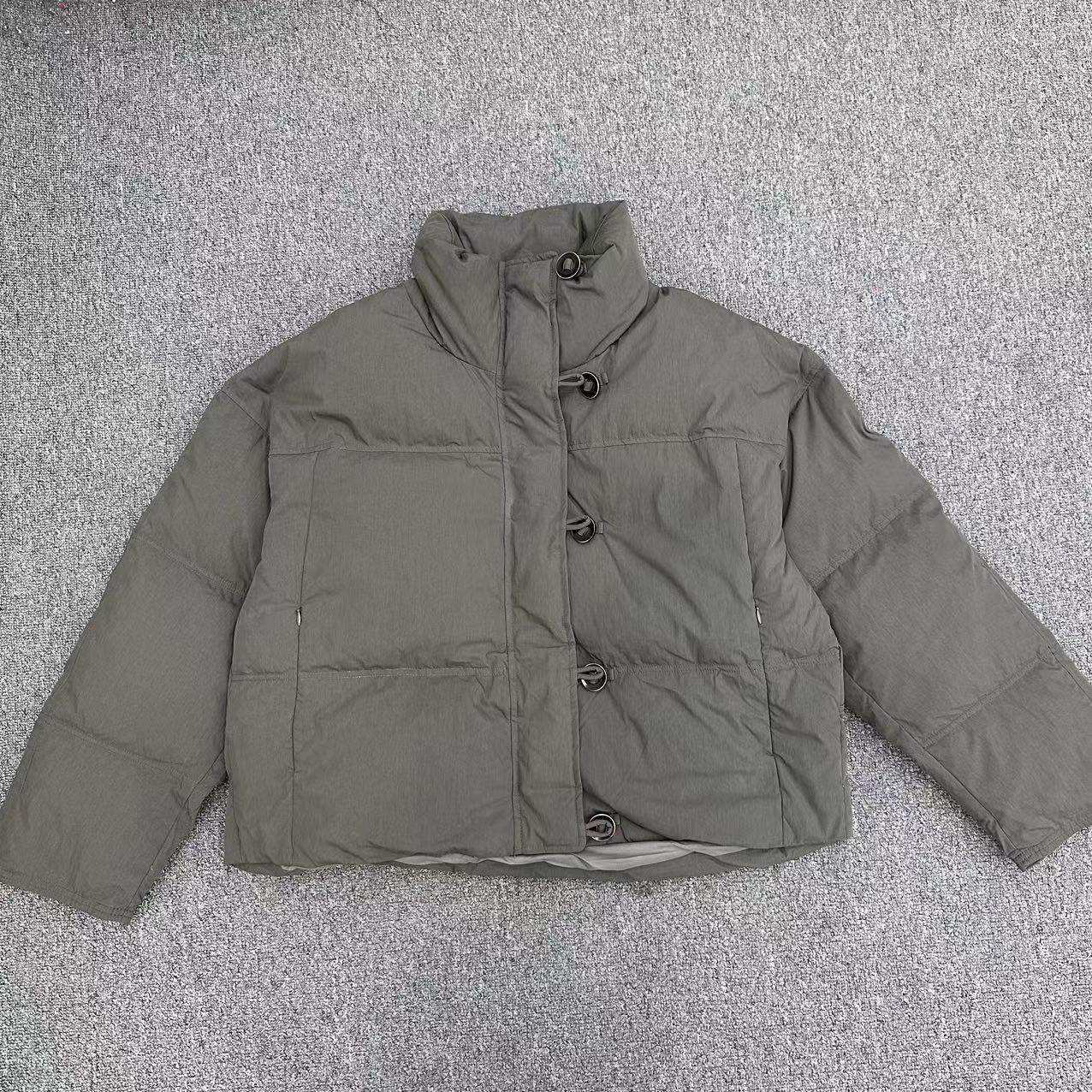 【周周家】6782濮院冬季鹅绒服短款纯色女士保暖街头风