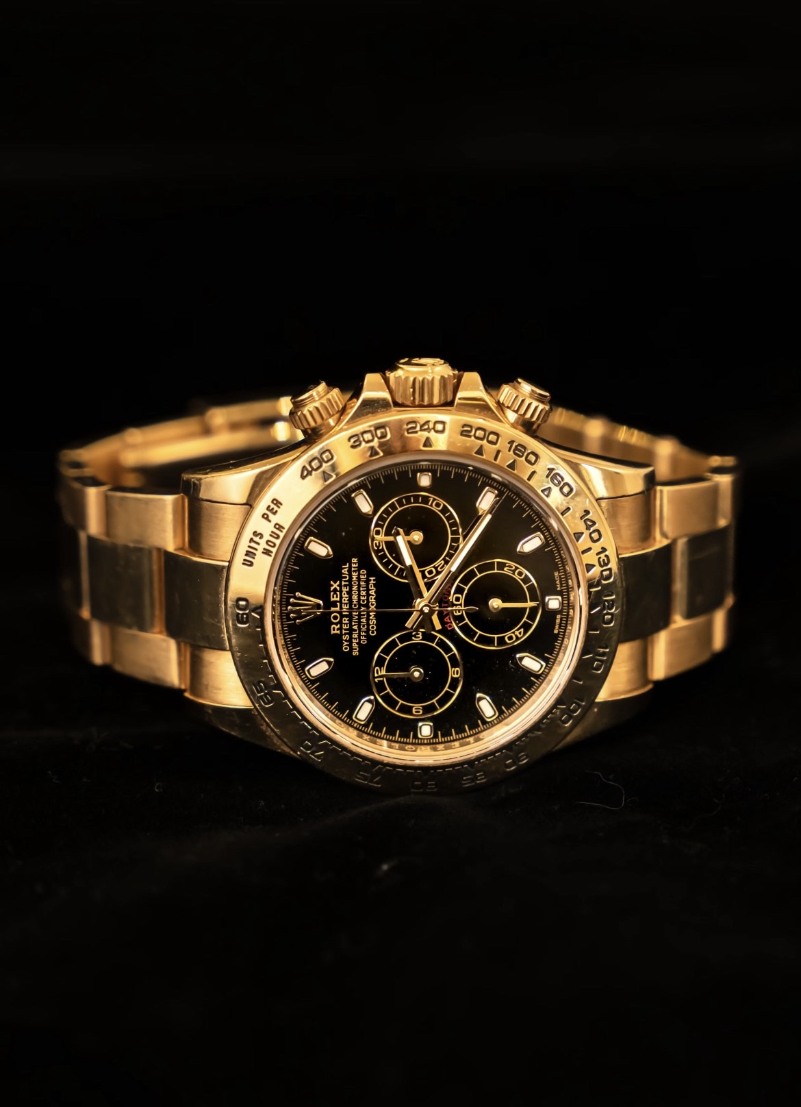 99新 Rolex/劳力士 116508-0004全金黑武士23年4月全套全长