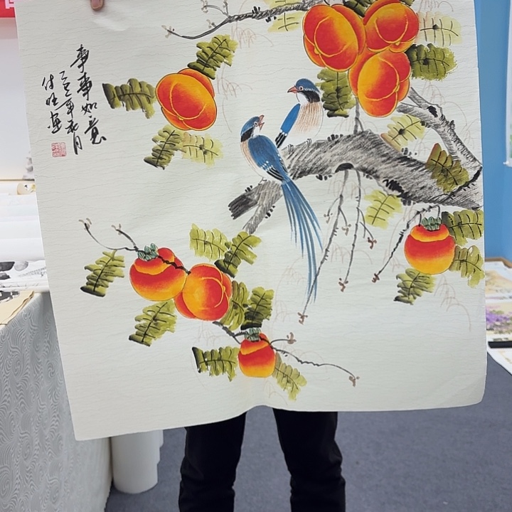 国画手绘国画作品