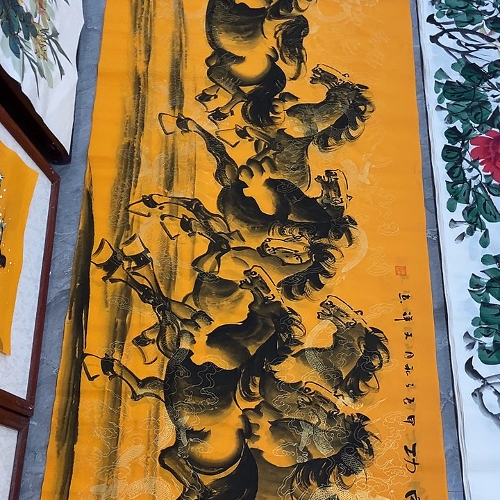 三个张画廊直播间！