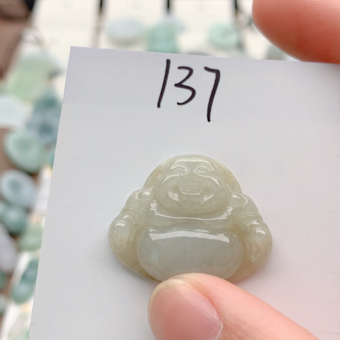 翡翠未镶嵌颈饰吊坠