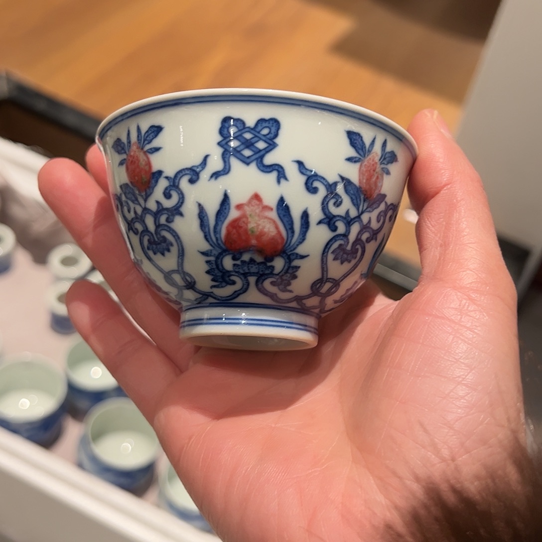 微瑕臻玉古坊原矿釉里红