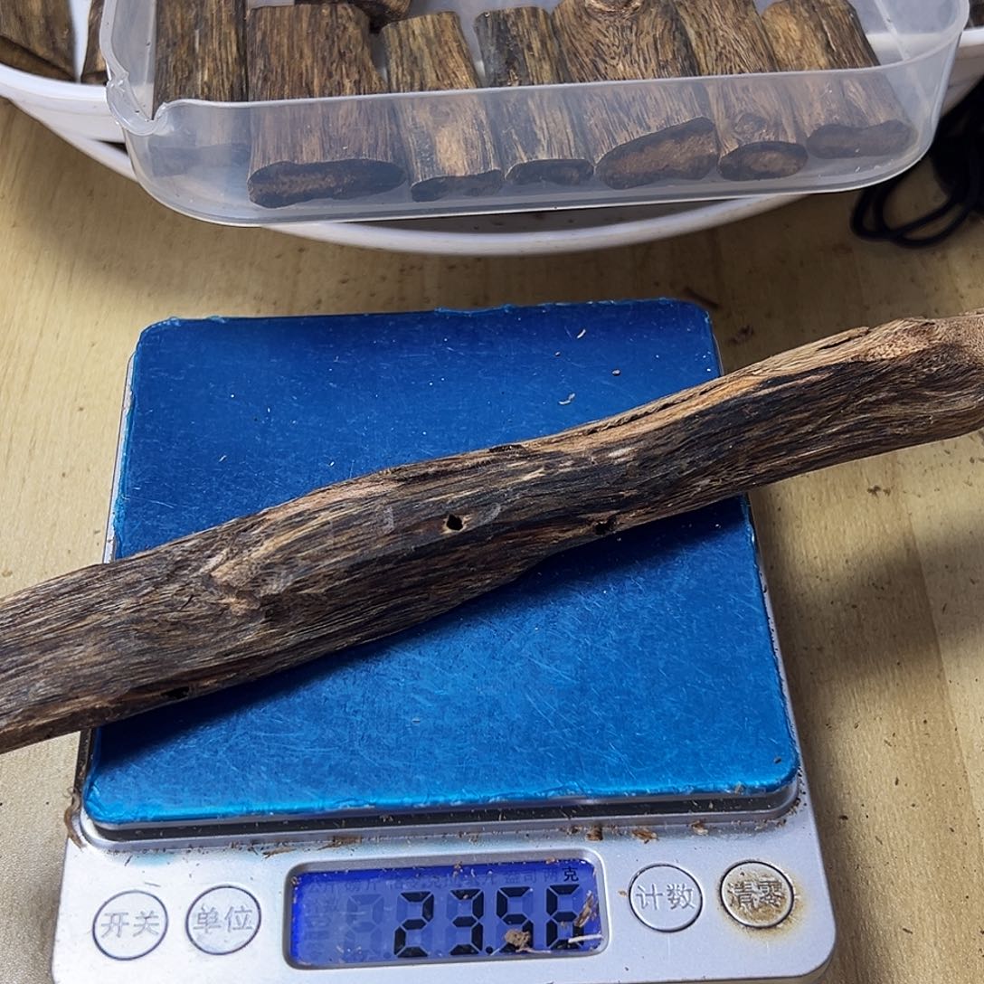 香料绿奇楠乌身圆叶虫漏23克