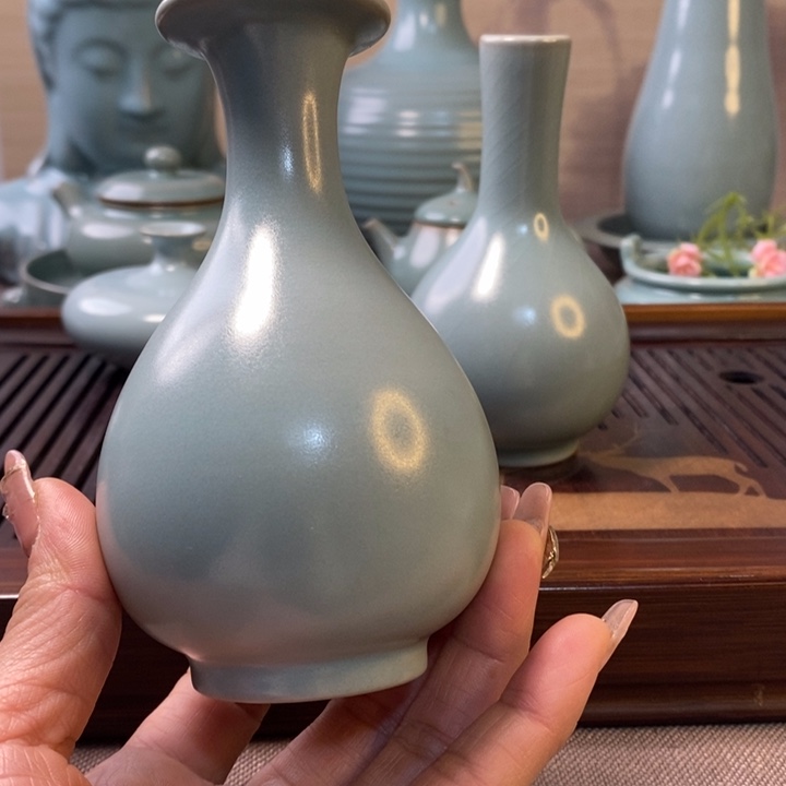 原产地汝瓷玉壶春 