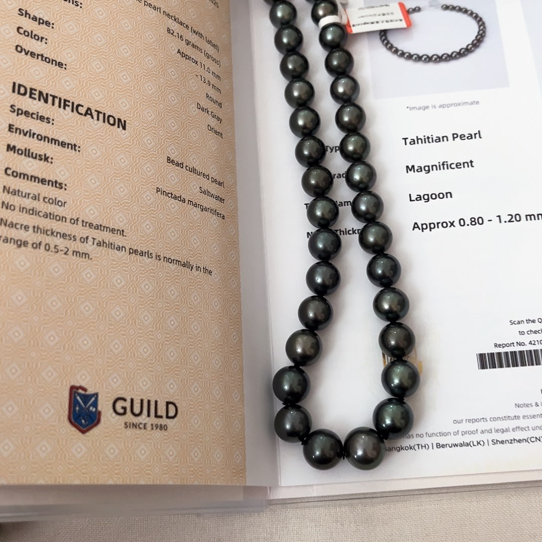 海水珍珠颈饰未镶嵌女*lagoon11-13.9拉贡