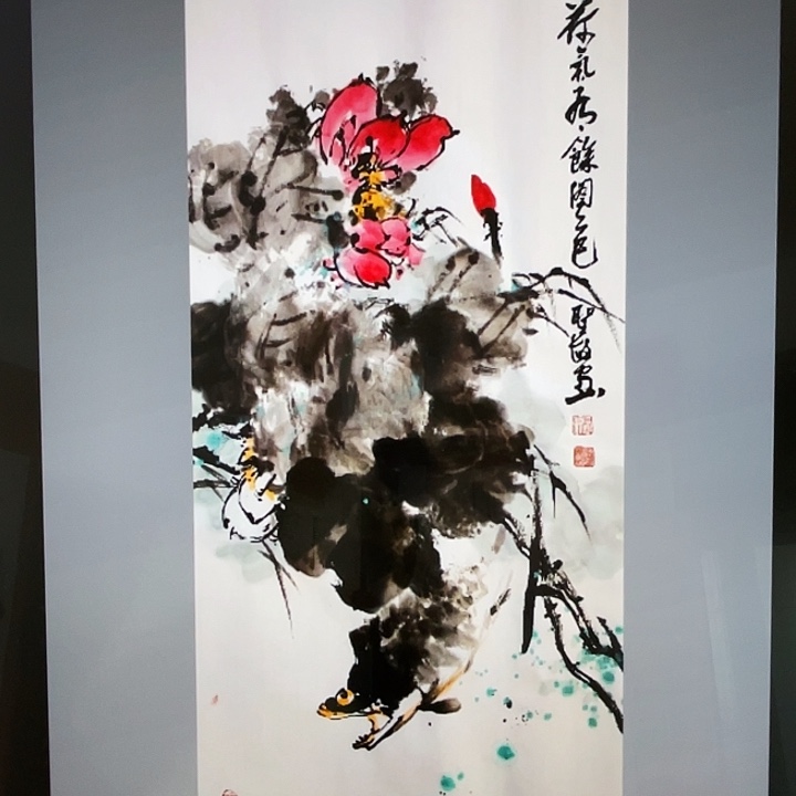 国画张圣敏先生纯手绘作品