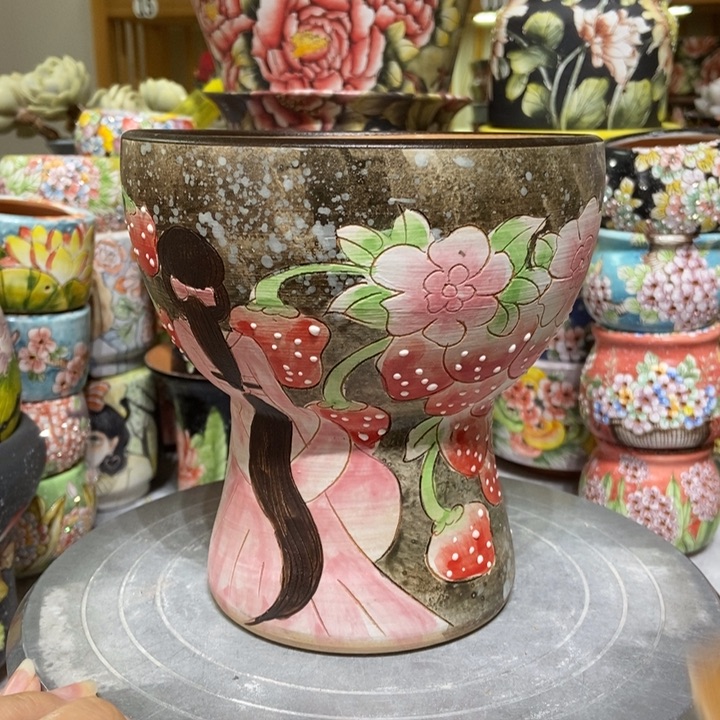 景德镇艺术手绘作品