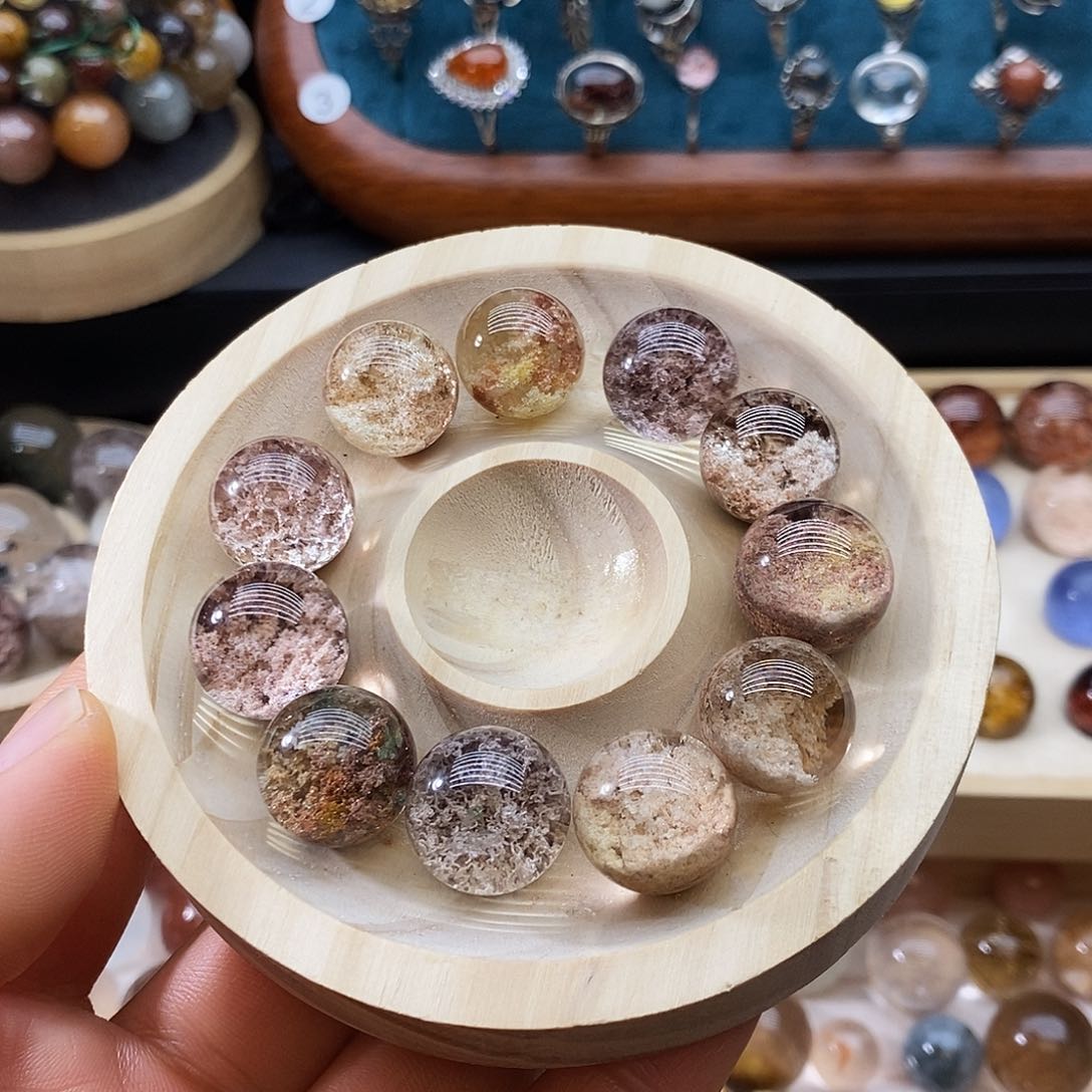 水晶珠宝半成品未镶嵌