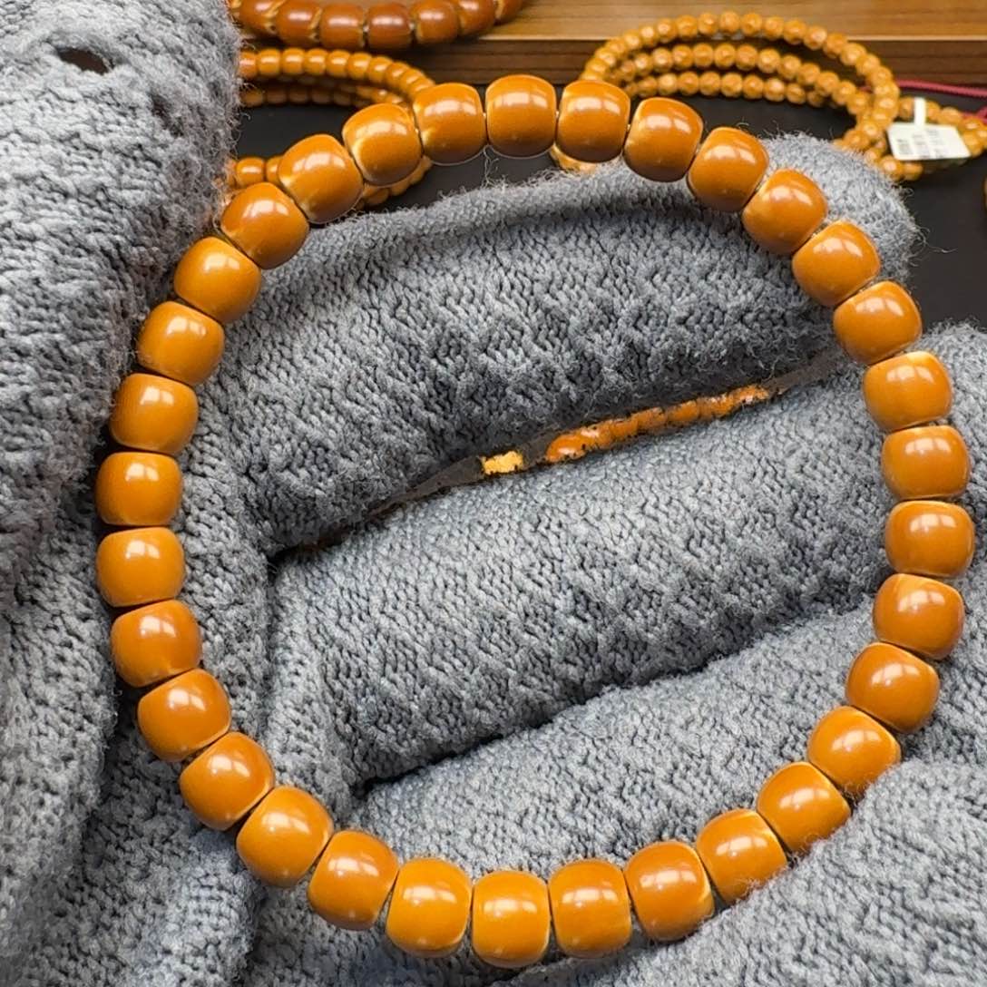 手串/手链橄榄核7.0老挝核尖单圈漏三花