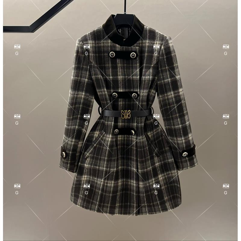 【楠楠】秋冬气质小香风时尚设计师中长款羽绒服 GS-57663