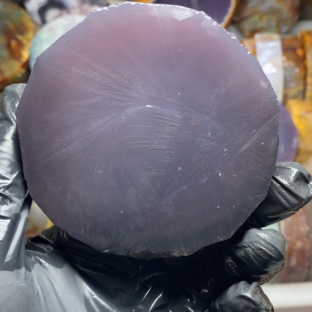 定制玛瑙雨**琴天然玛瑙手镯