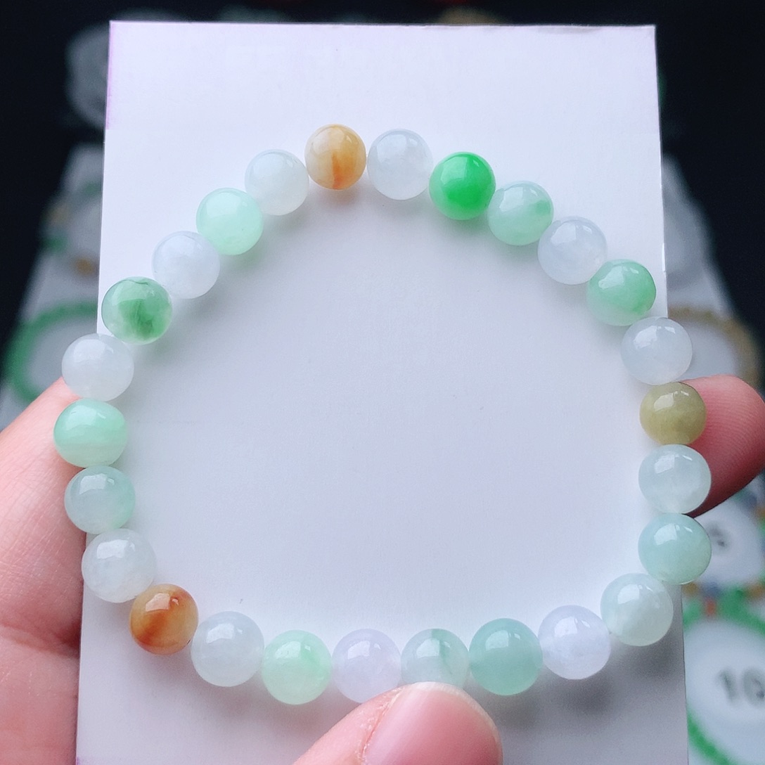 翡翠手串未镶嵌翡翠