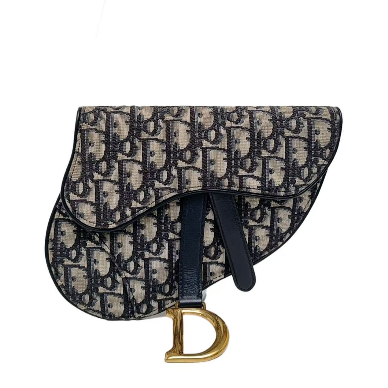 99新 DIOR/迪奥 老花马鞍包yy 1832 9260
