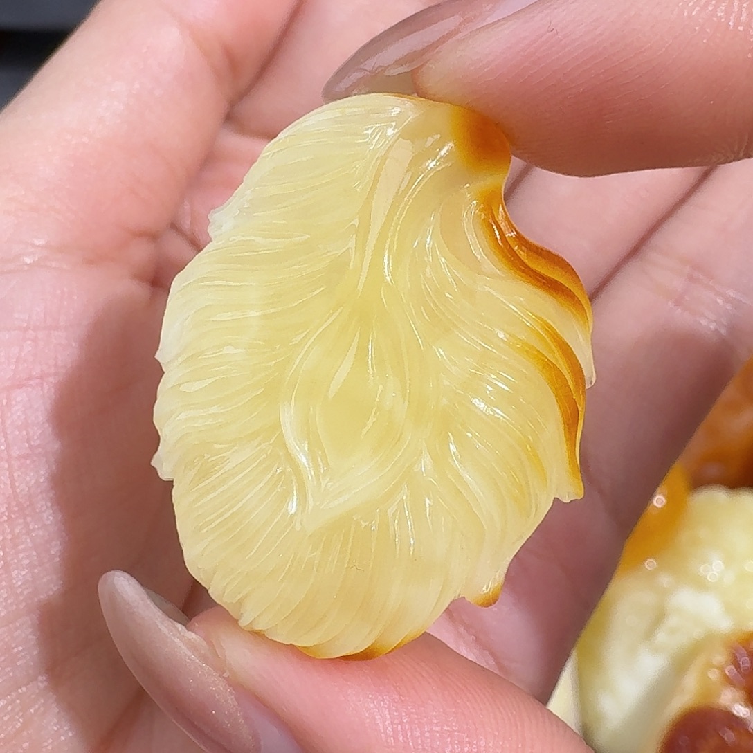琥珀未镶嵌裸石我