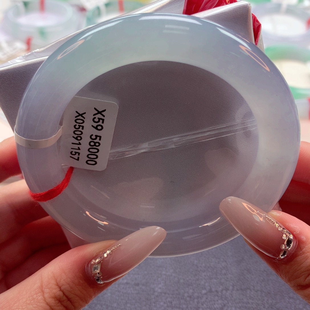 翡翠手镯（圆镯）未镶嵌22（16号）