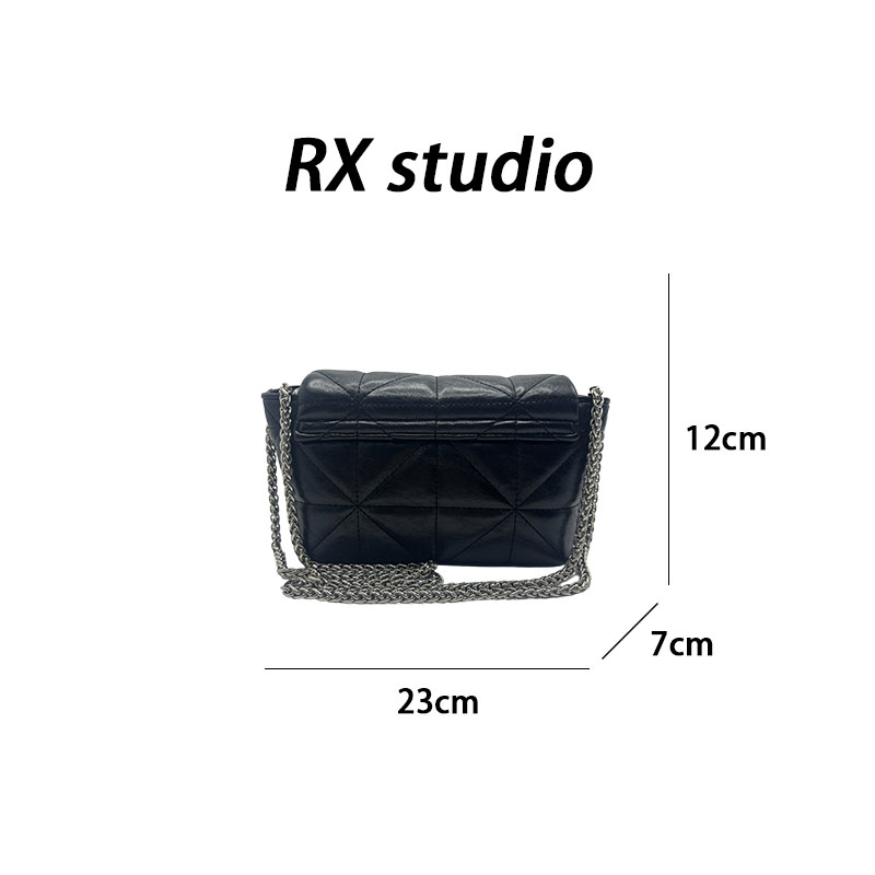 【南沙瑞熙】QYX-81504-黑色 轻奢小众设计感时尚百搭女士包包