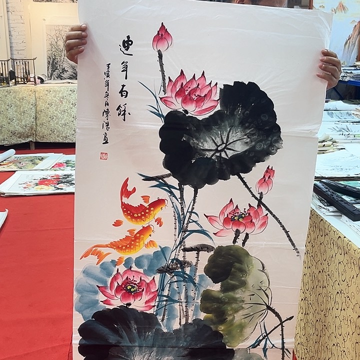 国画手绘国画作品