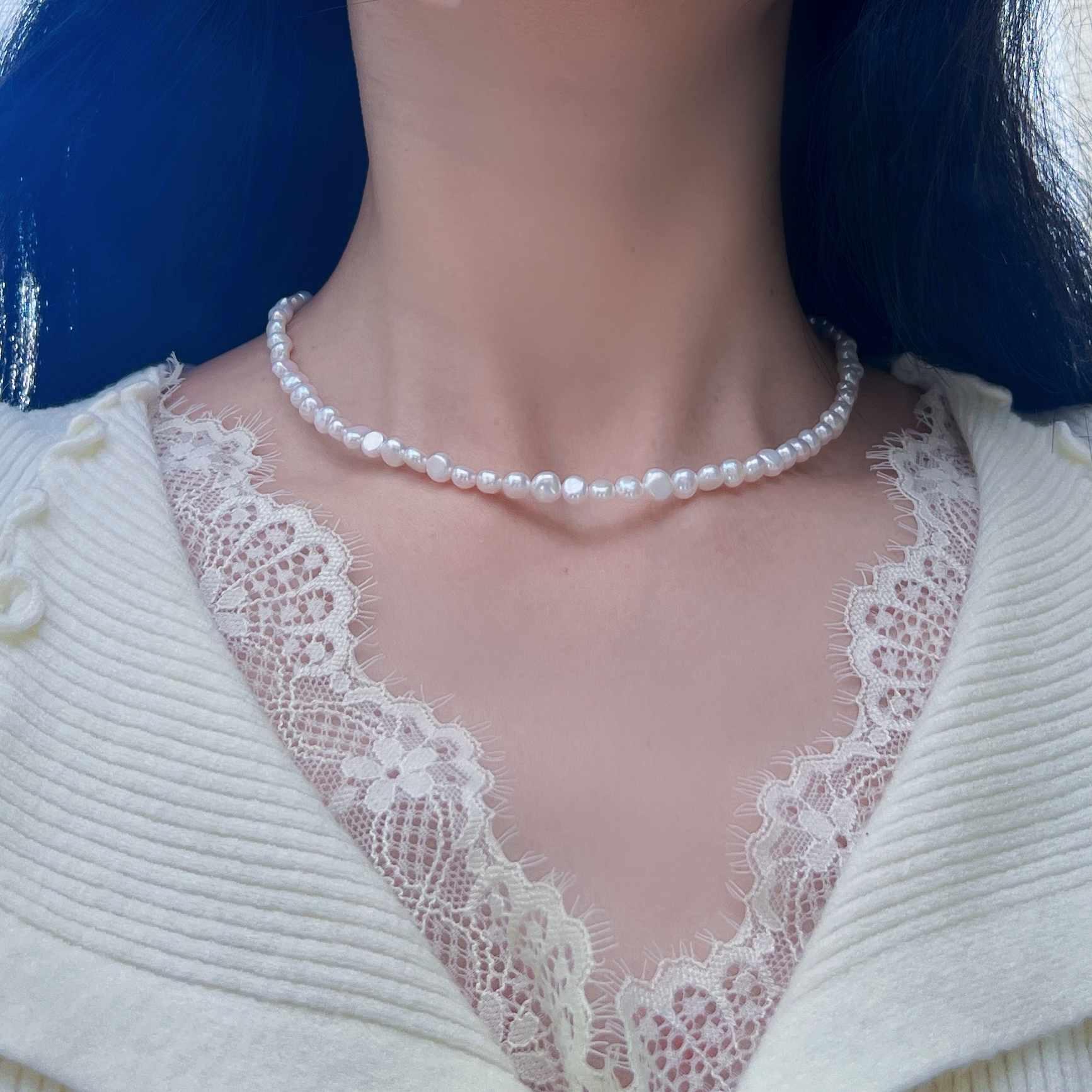 合金项链 CUDDLE手作 5-6奶糖项链 进口14KGF 时尚气质百搭