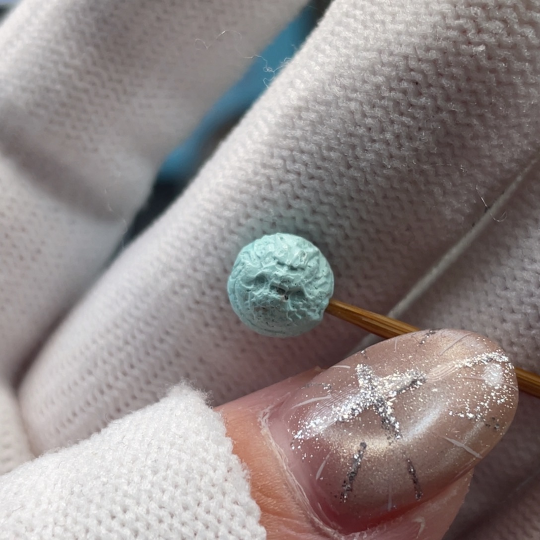 绿松石未镶嵌挂件