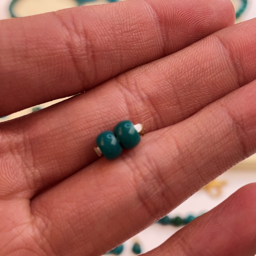 绿松石未镶嵌配饰壮**…