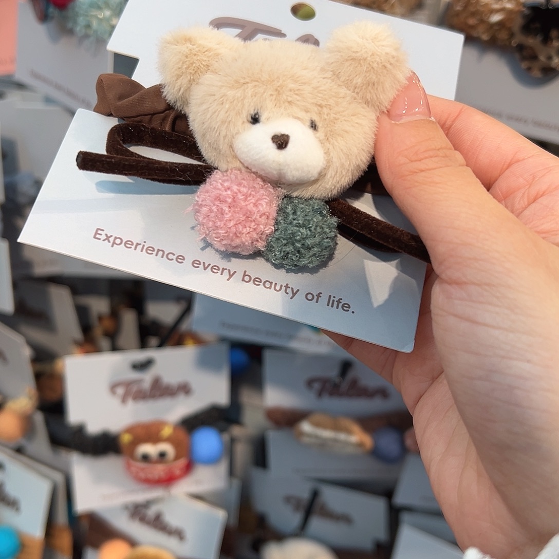 布艺铁合金白发绳