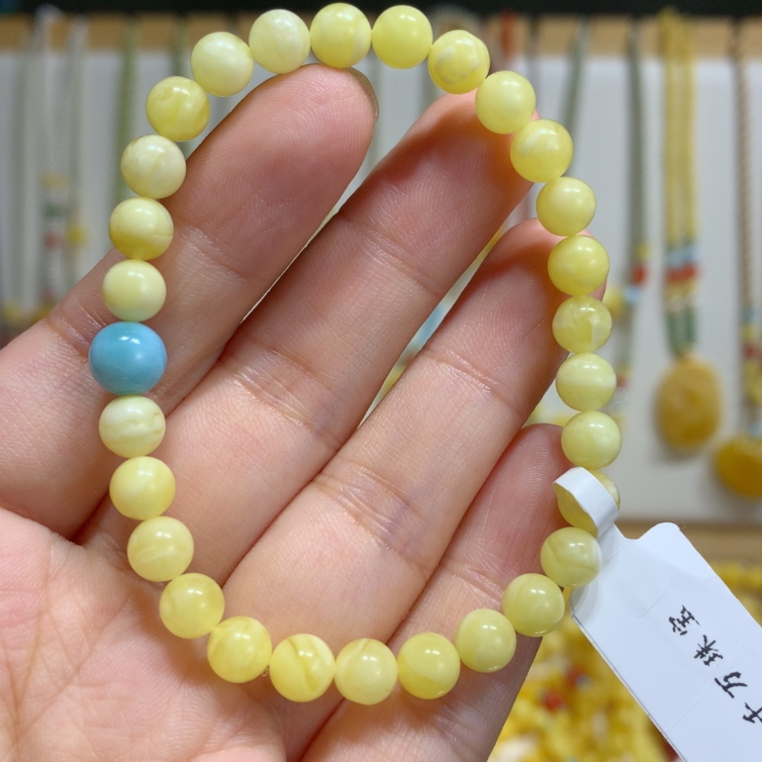手链蜜蜡未镶嵌6mm