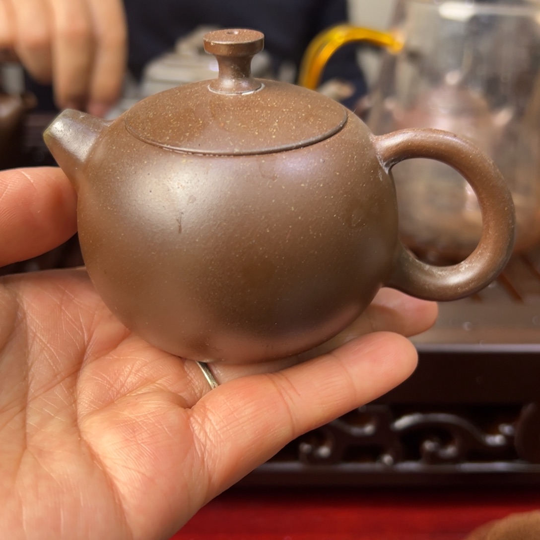 贵台龙窑柴烧茶壶A158