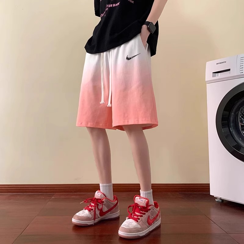 一折专区 | 折扣秒杀 | 渐变纯棉短裤男款夏季薄款五分裤休闲中裤