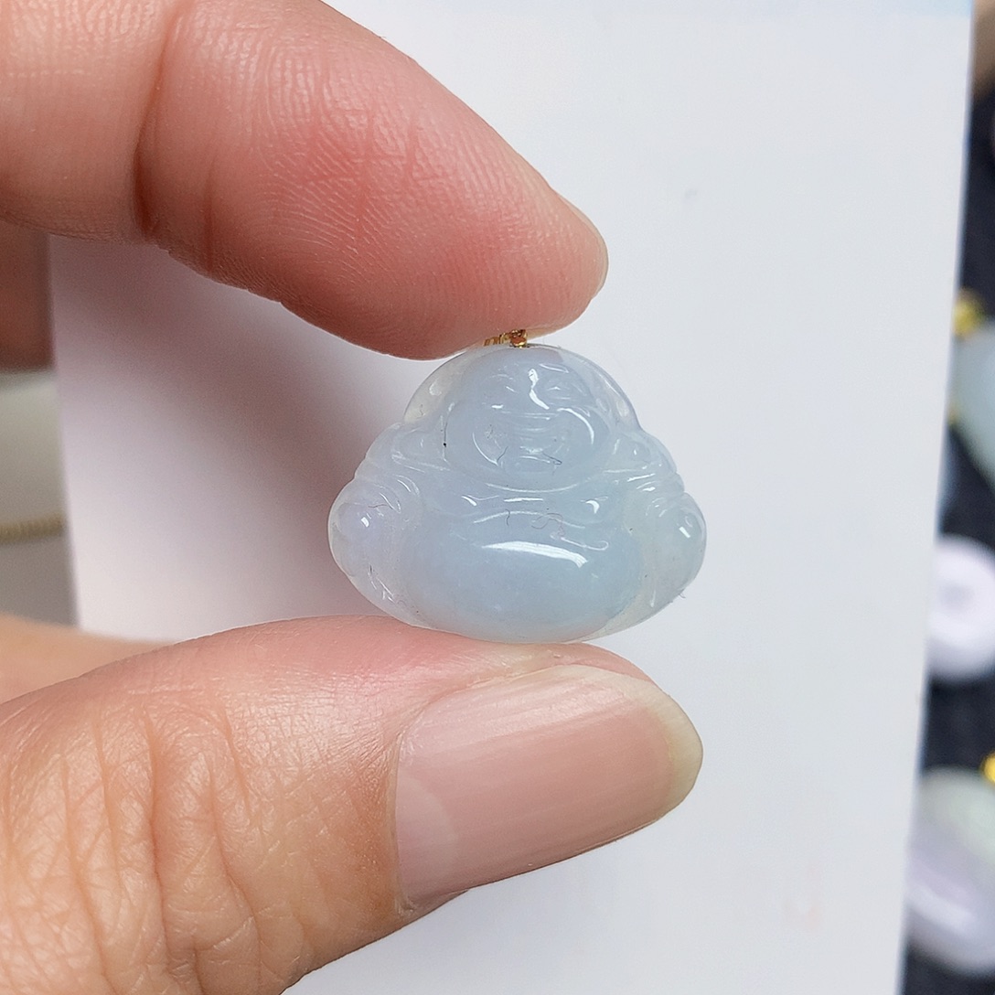 翡翠未镶嵌颈饰356789