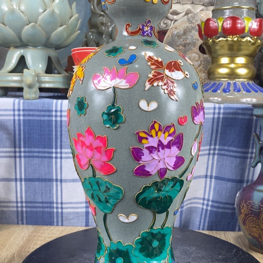 瓶陶泽如花儿盛开