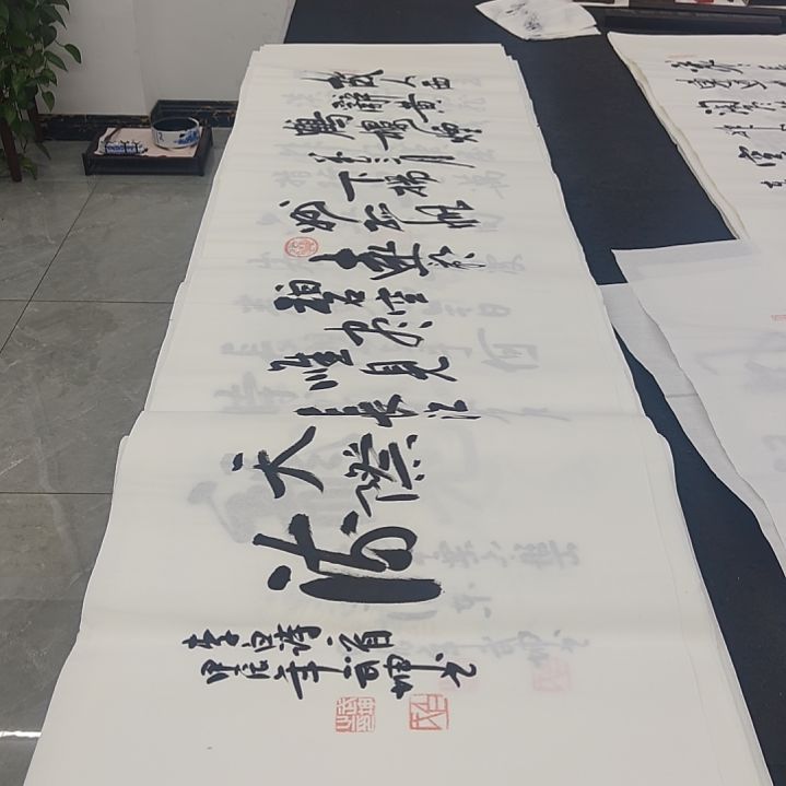 白武坤老师作品一副