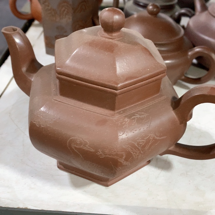 紫砂茶壶原矿手工160