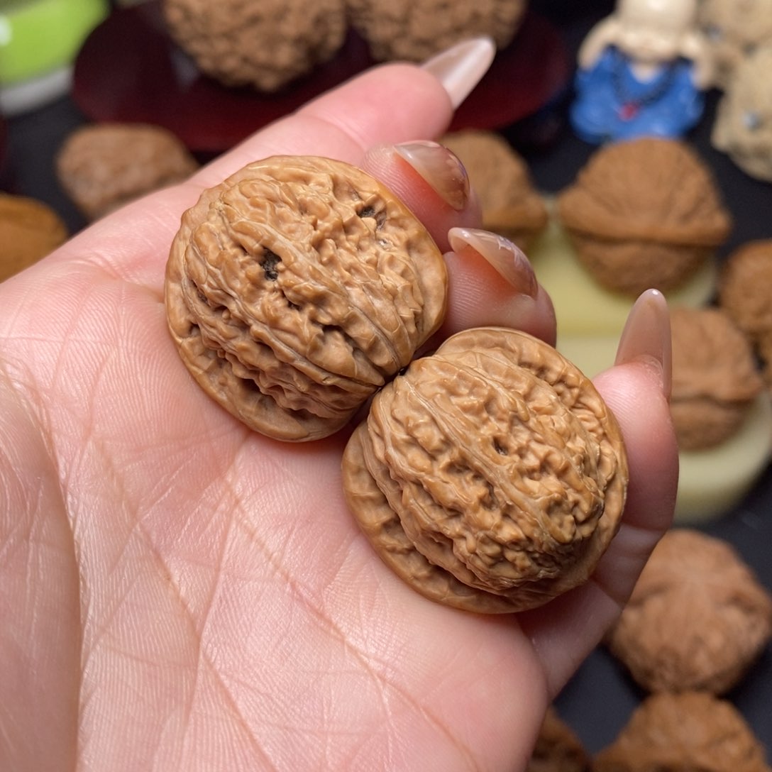 文玩核桃把件小楼29